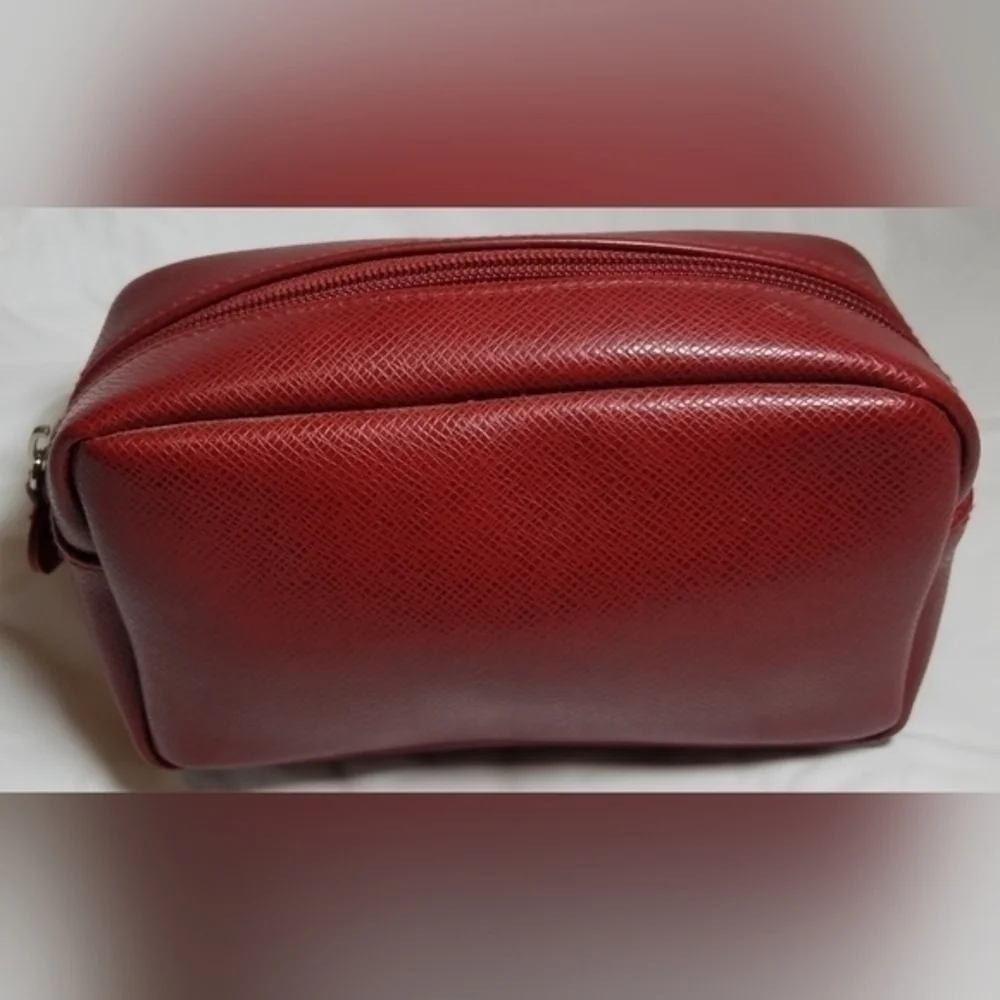 Vintage Avon Heart Tug Cosmetics Bag